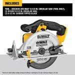 DEWALT 20V 6.5-Inch Circular Saw (Tool Only)