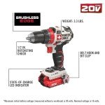 PORTER-CABLE 20V MAX Cordless Drill Driver Kit with 2 Batteries and Charger, 1/2 Inch (PCCK607LB)