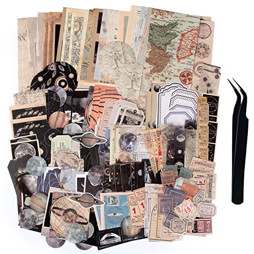 200 Vintage Aesthetic Stickers for Journals