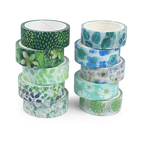 Colorful Washi Tape Set for Planners and Crafts