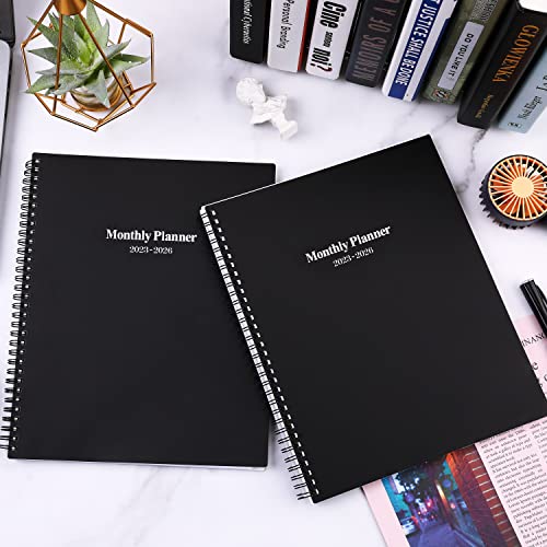 3-Year Monthly Planner with Tabs and Pockets