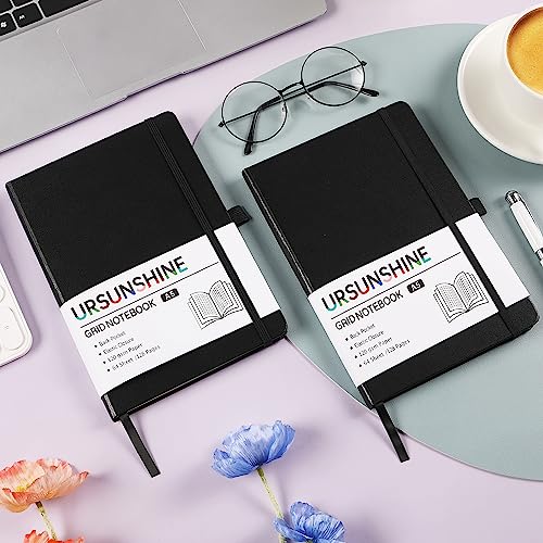 Stylish Grid Notebook for Creative Planning