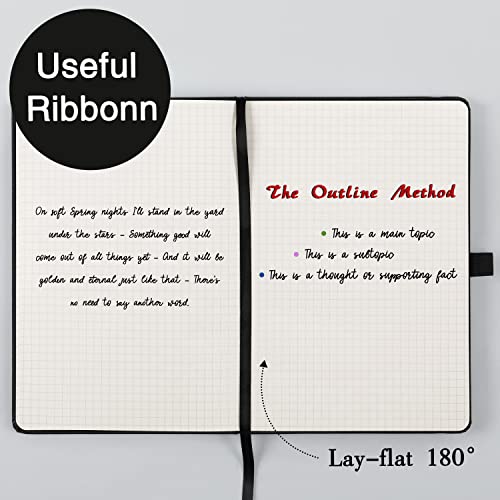 Stylish Grid Notebook for Creative Planning