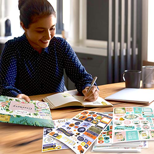 Beautiful Greenery Planner Stickers – 1100+ Designs