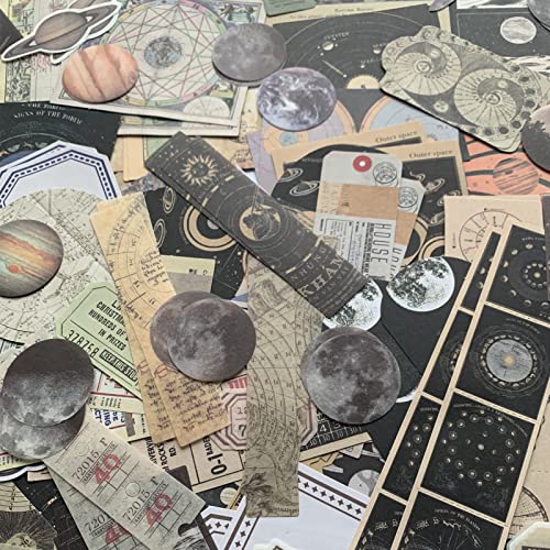 200 Vintage Aesthetic Stickers for Journals