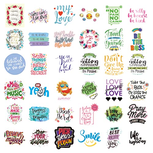 Inspiring Motivational Stickers for Journaling & Scrapbooking