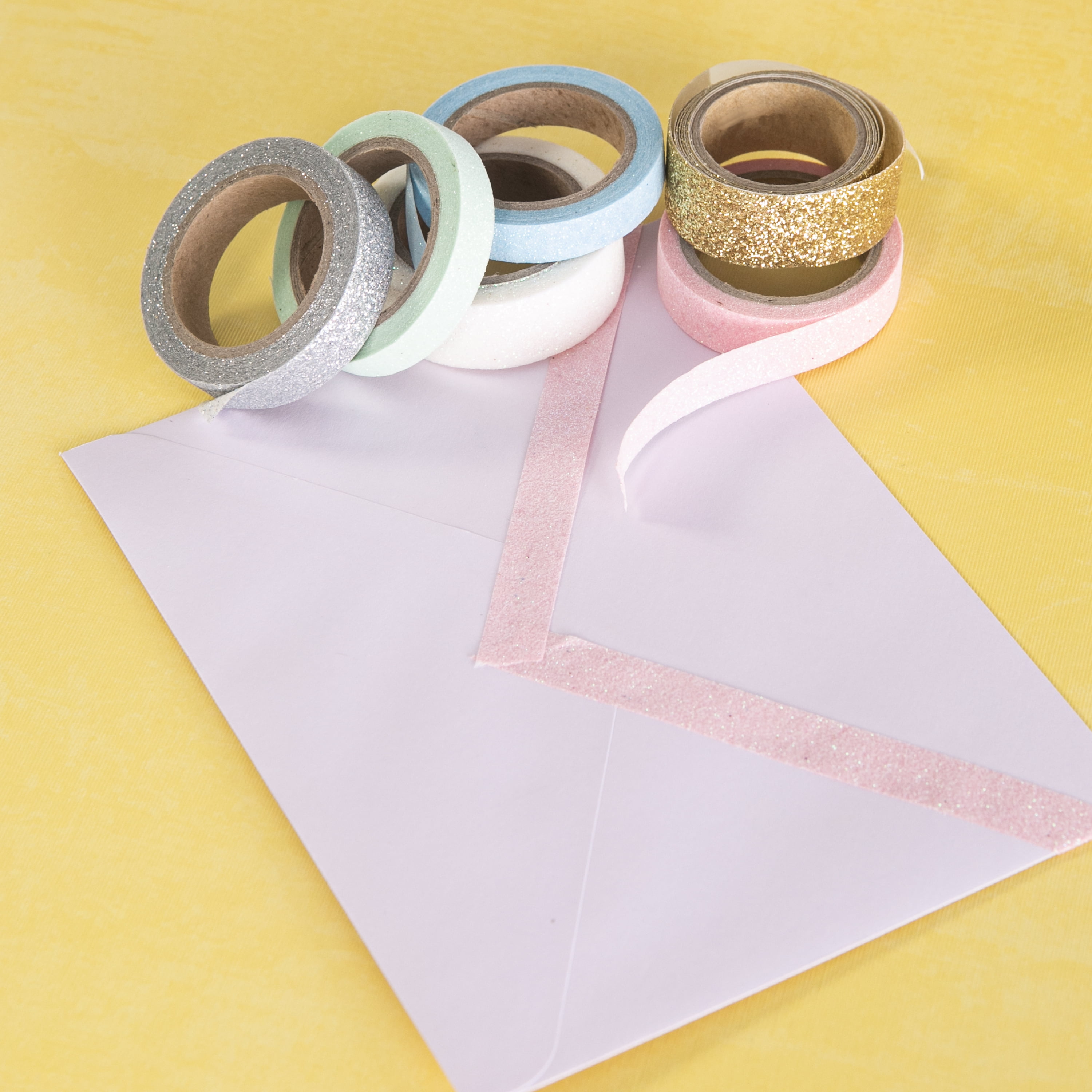 Sparkly Glitter Washi Tape for Creative Planning