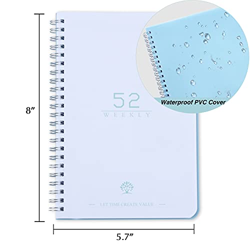 A5 Undated Weekly Goal Planner