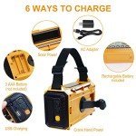 Raynic Solar Hand Crank Emergency Weather Radio