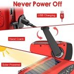 Hand Crank Emergency Radio with Flashlight & Charger