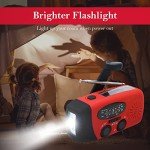 Hand Crank Emergency Radio with Flashlight & Charger