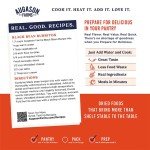 Augason Farms Black Bean Burger Mix, 38 Servings
