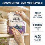 Augason Farms Freeze Dried Blueberries, 26 Servings