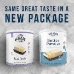 Augason Farms Butter Powder, Essential Emergency Food Supply