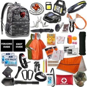 Complete Survival & First Aid Kit Backpack