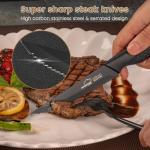 Stainless Steel Steak Knife Set of 8