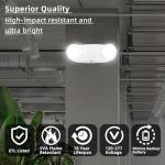 RMC LED Emergency Lights with Battery Backup - 2 Pack