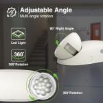 FREELICHT 4 Pack Adjustable LED Emergency Lights