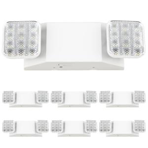 6 Pack LED Emergency Lights with Backup Batteries