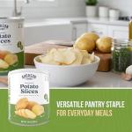 Augason Farms Dehydrated Potato Slices, Emergency Food Supply