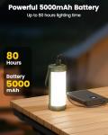 Rechargeable 106 LED Camping Lantern – 80 Hours