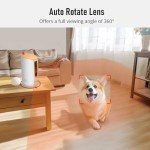 360° Pet Camera Treat Dispenser with App Control