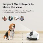 Smart Pet Camera with Treat Dispenser and 2-Way Audio