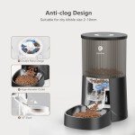 Automatic Cat Feeder - 4L Timed Dry Food Dispenser