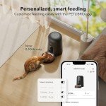 Wi-Fi Automatic Cat Feeder with Rechargeable Battery
