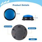 Pet Voice Recording Buttons - 4 Pack Set