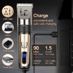 AJELU Cordless Low Noise Dog Grooming Clippers