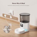 IMIPAW Programmable Automatic Cat Feeder, 3L