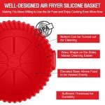 2-Pack Silicone Liners for Air Fryer Baskets