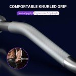 47" EZ Curl Bar for Home Gym Workouts