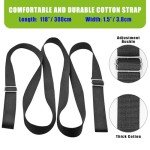 Kipika Stretching Strap with Door Anchor for Flexibility