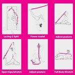 Stretching Strap and Resistance Band for Flexibility