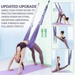 Purple Yoga Strap Bag for Ballet Training