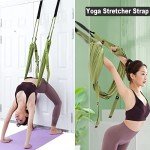 Leg Stretcher Strap with Door Anchor for Flexibility