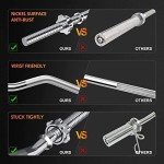 EZ Curl Bar for Home Gym Workouts