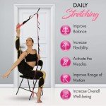 Yoga Strap with Loops and Door Anchor