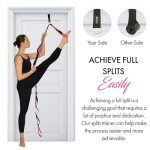Yoga Strap with Loops and Door Anchor