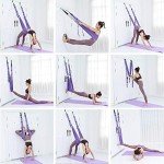 Purple Yoga Strap Bag for Ballet Training