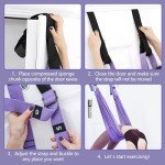 Purple Yoga Strap Bag for Ballet Training