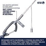 Lightweight Hammock Straps with Storage Bag, 300 LB Capacity