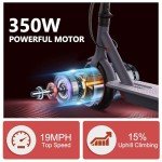 MAXSHOT Electric Scooter for Adults - Fast & Versatile