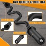 47" Olympic Curl Bar - 440 lb Capacity