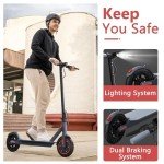 MAXSHOT Electric Scooter for Adults - Fast & Versatile