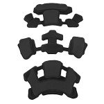 Comfortable Tactical Helmet Chin Strap System - Black