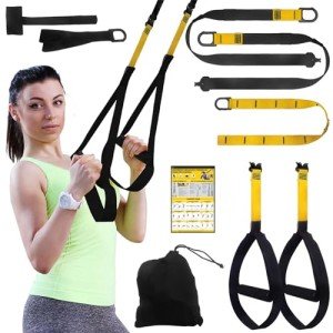 Full-Body Resistance Training Kit with Straps & Bands