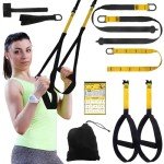 Full-Body Resistance Training Kit with Straps & Bands